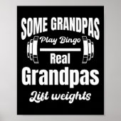 Poster Certains Grandpas Jouer Bingo Real Grandpas Poids (Devant)