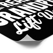 Poster Certains Grandpas Jouer Bingo Real Grandpas Poids (Coin)