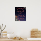 Poster Certains hommes voient des objets d'art mur en boi (Cuisine)