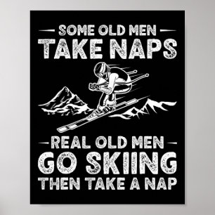 Poster Certains vieillards font la sieste - Grand-père sk