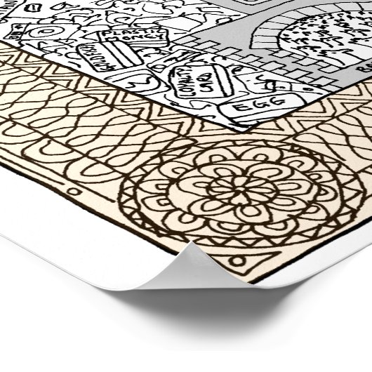 Poster certificat d'actions de tim hunkin (Coin)