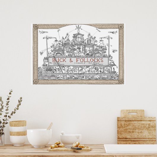 Poster certificat d'actions de tim hunkin (Cuisine)