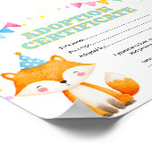 Poster Certificat d'adoption d'animal de compagnie modifi (Coin)