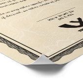 Poster Certificat d'appréciation prix du personnel employ (Coin)