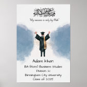 Poster Certificat de diplôme (Devant)