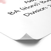 Poster Certificat de diplôme (Coin)