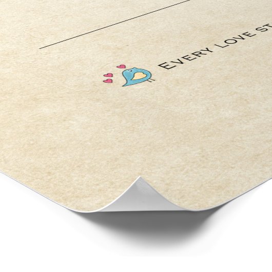 Poster Certificat de Mariage des Inséparables de la Saint (Coin)