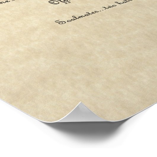 Poster Certificat de Mariage d'organisation "Unis dans le (Coin)