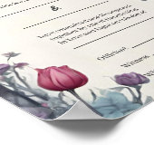 Poster Certificat de port gothique Floral Garden (Coin)