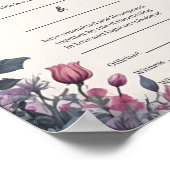 Poster Certificat de port gothique Floral Garden (Coin)