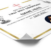 Poster Certificat de première sainte communion (personnal (Coin)