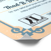 Poster Certificat d'excellence pour la reconnaissance vol (Coin)