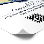 Poster Certificat d'excellence Prix du personnel (Coin)