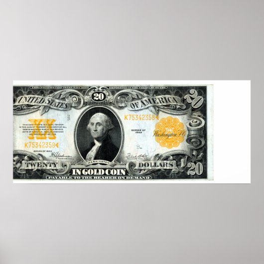 Poster Certificat d'or américain 1922 (Devant)