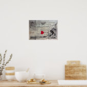 Poster Certificat maçonnique, 1785 (Cuisine)