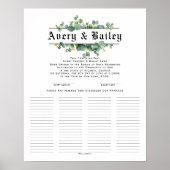 Poster Certificat mariage (Devant)