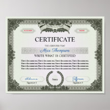 Certificat multifonction