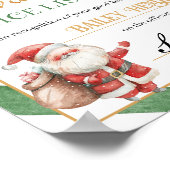Poster Certificat Nice Approuvé Père Noël (Coin)