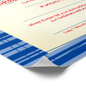 Poster Certificat universel d'attribution de reconnaissan (Coin)