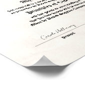 Poster Certificate of Completion Print (Coin)