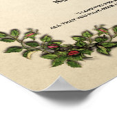 Poster Certificate Wedding-Marriage-(Ornamental Keepsake) (Coin)