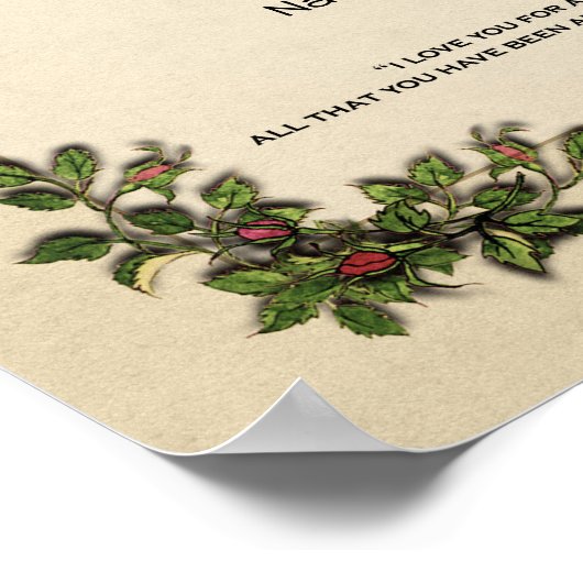 Poster Certificate Wedding-Marriage-(Ornamental Keepsake) (Coin)