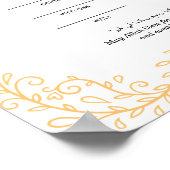 Poster Certification du mariage islamique (Coin)