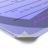 Poster Certificats de mariage (Coin)