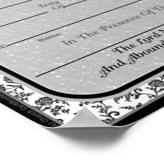 Poster Certificats de mariage (Coin)