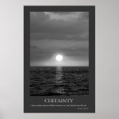 Poster Certitude (Devant)