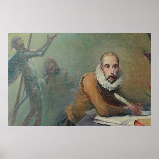 Poster Cervantes (Devant)