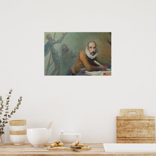 Poster Cervantes (Cuisine)