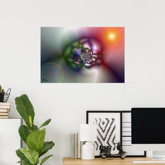 Poster Cerveau 2 (Bureau à domicile)