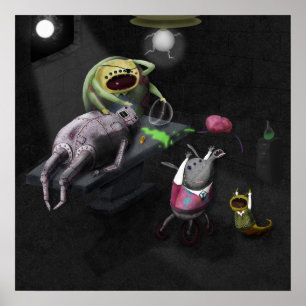 Poster Cerveau d'emballement