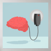 Poster Cerveau électrique (Devant)