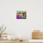 Poster Cerveau en chiffres (Cuisine)