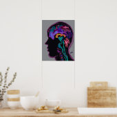Poster Cerveau en désordre (Cuisine)