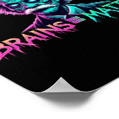 Poster Cerveaux = Sticker (Coin)