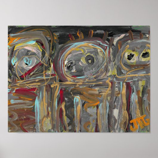 Poster "Ces amis" (Devant)