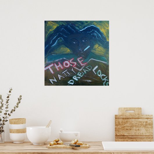 POSTER CES DREADLOCKS NATTY (Cuisine)