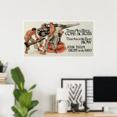 Poster Ces Hommes Sont Venus (Bureau à domicile)