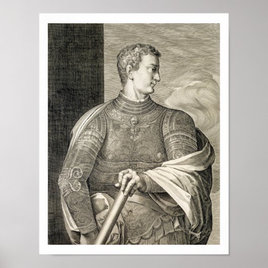 Poster César Caesar Caligula (12-41 AD) Empereur de Rome (Devant)