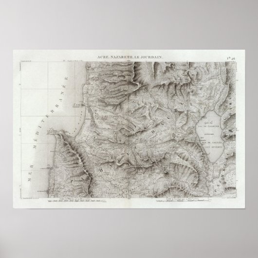 Poster Cesaree, Israël (Devant)