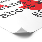 Poster Cessez D'Avoir Peur À Ce Qui Peut Mal Se Passer - (Coin)