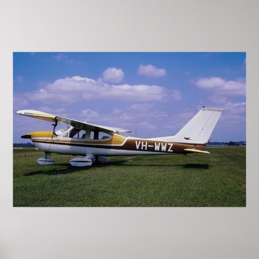 Poster Cessna 172 Cardinal II (Devant)