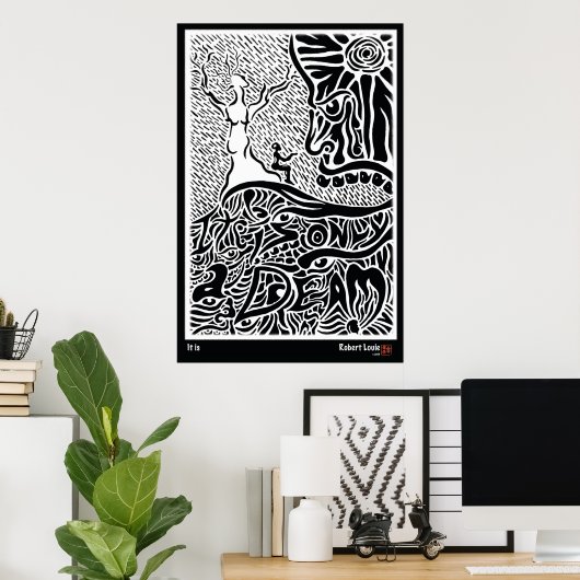 Poster C'Est (Bureau à domicile)