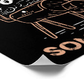 Poster C'est 225 degrés quelque part (Coin)