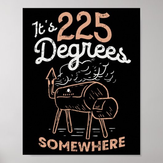 Poster C'est 225 degrés quelque part (Devant)