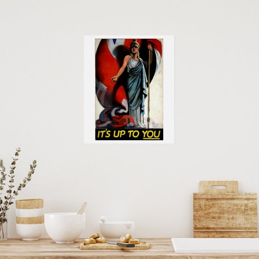 Poster C'est à vous (Britannia)_Poster de propagande (Cuisine)