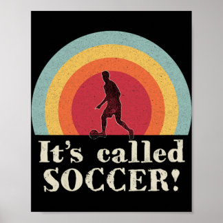 Poster C'est appelé football drôle Footll 